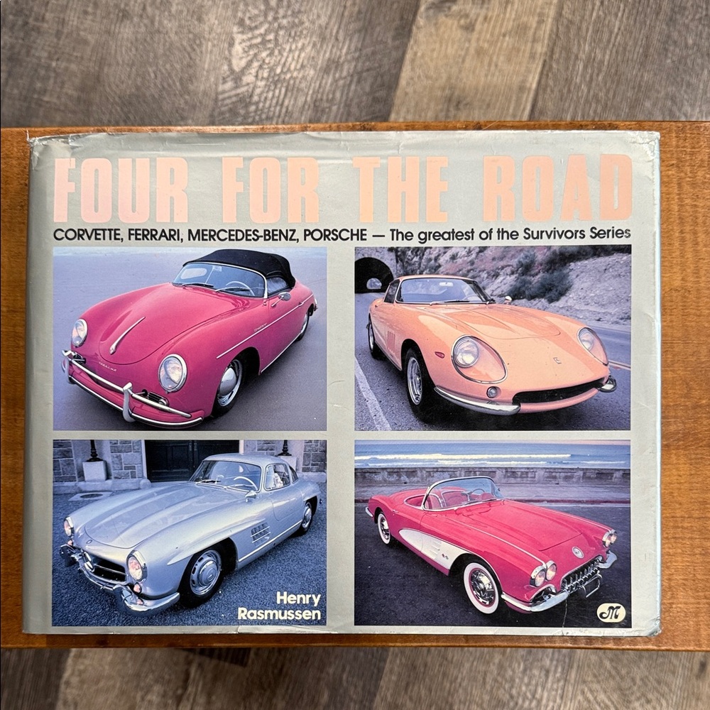 Four for the Road by Henry Rasmussen - Pink, Orange, Silver, Red